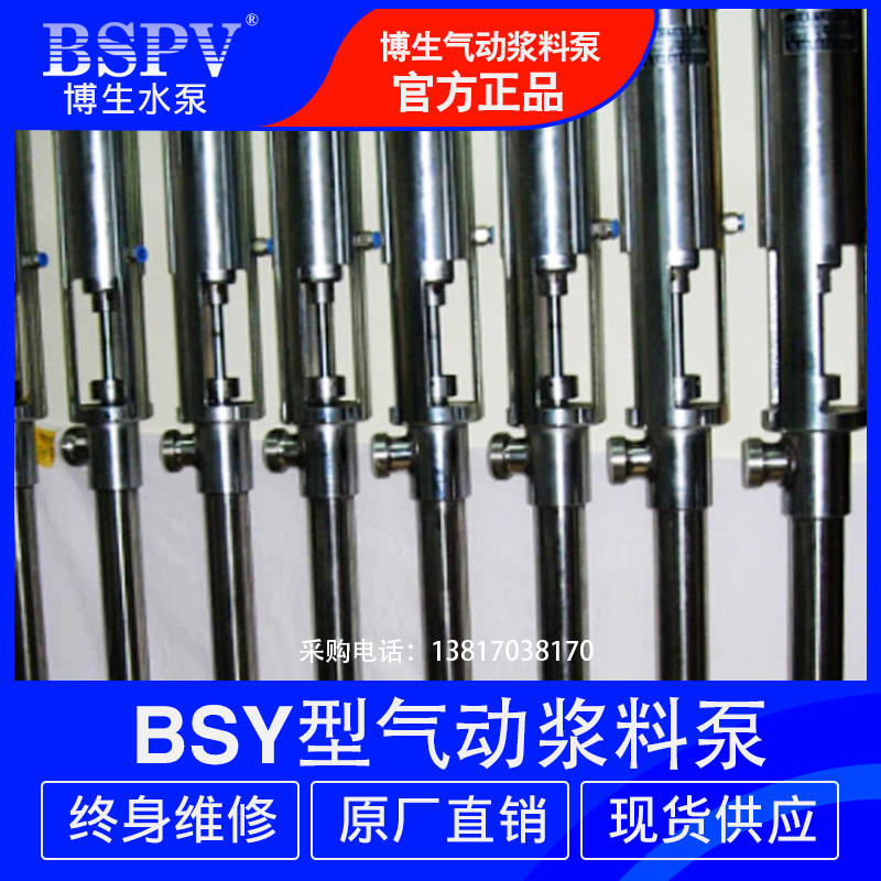 BSY-D5.0型氣動漿料泵（柱塞泵）大口徑